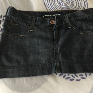 Miss Sixty jean mini skirt